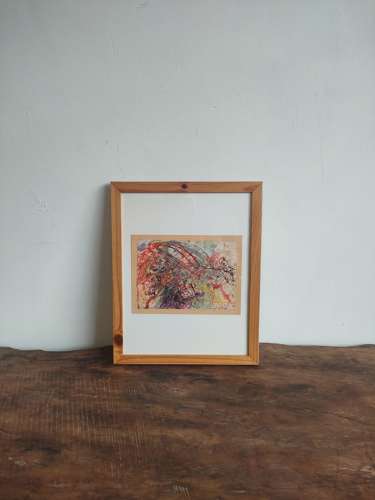 Original painting by Sandro Martini (1941-2022), 
